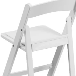 Emma And Oliver 2 Pack Kids White Resin Folding Event Party Chair With Vinyl Padded Seat -Children'S Home Furnishings Store GUEST fc157337 1ec5 4f84 8d1a ec6c6ca06a4e