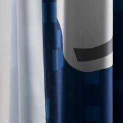 52"x84" Kids' Video Games Window Curtain Panel Set Navy - Lush Décor -Children'S Home Furnishings Store GUEST fd76290b 6c19 4564 9e54 573636289355